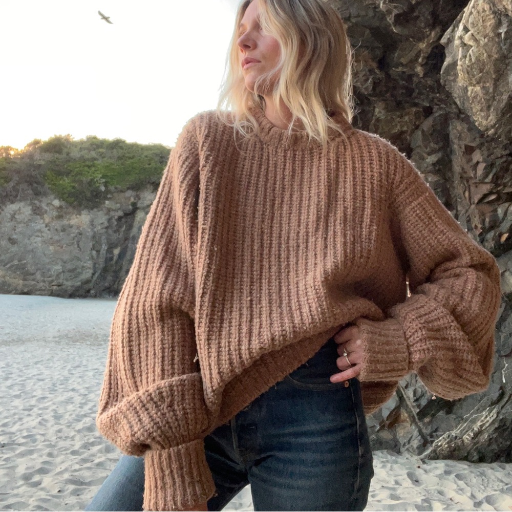 Gently Used James Stree Co Chunky Lowe Sweater Pullover L